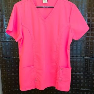 Pink Scrub Top